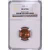 Image 1 : 1940 LINCOLN CENT, NGC MS-67 RED!