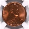 Image 2 : 1941-D LINCOLN CENT, NGC MS-67 RED!