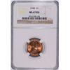 Image 1 : 1944 LINCOLN CENT, NGC MS-67 RED!