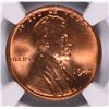 Image 2 : 1944 LINCOLN CENT, NGC MS-67 RED!