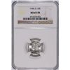 Image 1 : 1945-D MERCURY DIME, NGC MS-65 FB!