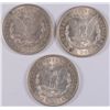 Image 2 : LOT OF 3- 1921 MORGAN DOLLARS AU/BU