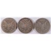 Image 2 : LOT OF 3 CIRCULATED MORGAN DOLLARS