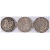 Image 1 : LOT OF 3 CIRCULATED MORGAN DOLLARS, 1878, 1921D, 1921S