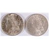 Image 1 : LOT OF 2 BU MORGAN DOLLARS NICE! 1884-O, 1921