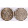 Image 2 : LOT OF 2 BU MORGAN DOLLARS, 1880-O, 1921