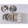 Image 1 : ORIGINAL ROLL OF GEM BU 1956 FRANKLIN HALF DOLLARS,