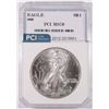 Image 1 : 2000 AMERICAN SILVER EAGLE, PCI MS-70  RARE  TRENDS PRICE $1150.00