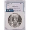 Image 1 : 1986 AMERICAN SILVER EAGLE, PCI MS-70  RARE  TRENDS PRICE $450.00