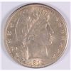 Image 1 : 1915-D BARBER HALF DOLLAR, NICE ORIGINAL MS-64++ LIGHT GOLDEN/WHITE GREAT LUSTER