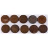 Image 1 : LOT OF 10 TWO CENT PIECES VARIOUS DATES AND GRADES