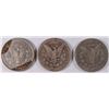 Image 2 : LOT OF 3 CIRCULATED MORGAN DOLLARS 1883, 1886-O, 1887-O