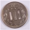 Image 2 : 1865 THREE CENT NICKEL MS64 GORGEOUS COLOR