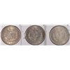 Image 2 : LOT OF 3- 1921 MORGAN DOLLARS AU