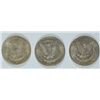 Image 2 : LOT OF 3 AU MORGAN DOLLARS , 1884-O, 1921, 1921-D