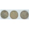 Image 1 : LOT OF 3 AU MORGAN DOLLARS , 1896, 1921, 1921-D