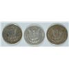 Image 2 : LOT OF 3 AU MORGAN DOLLARS, 1888-O, 1921, 1921-S