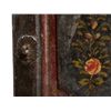 Image 4 : Dipterous Wood Door with Polychrome Decor, Cashmere, 19th C