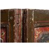 Image 5 : Dipterous Wood Door with Polychrome Decor, Cashmere, 19th C