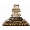Image 2 : Parinirvana Stupa of Rock Crystal with Base, Bhutan, 19/20th C