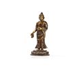 Image 1 : Partly Gilt Buddha Ratnasambhava Bronze Figure, Tibet, 20th C