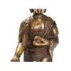 Image 3 : Partly Gilt Buddha Ratnasambhava Bronze Figure, Tibet, 20th C