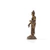 Image 5 : Partly Gilt Buddha Ratnasambhava Bronze Figure, Tibet, 20th C