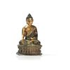 Image 5 : Gilt Copper Bronze Figure of Buddha Shakyamuni, Tibet, 20th C