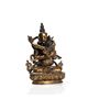 Image 1 : Gilded Bronze of Vajradhara and Prajnaparamita, 20th C