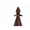 Image 2 : Copper Parinirvana Stupa with Lotus Decoration, Tibet, c. 1900