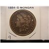 Image 1 : 1884-S Morgan Dollar