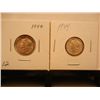 Image 1 : 2 Mercury Dimes: 1944