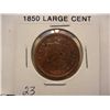 Image 1 : 1850 Large Cent