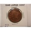 Image 1 : 1848 Large Cent