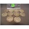 Image 1 : 10 Silver Roosevelt Dimes, Mixed Dates