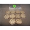 Image 1 : 10 Silver Roosevelt Dimes, Mixed Dates