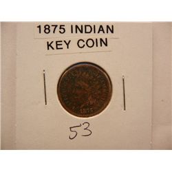 1875 Indian Head Cent