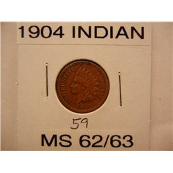 1904 Indian Head Cent