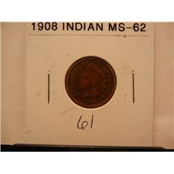 1908 Indian Head Cent
