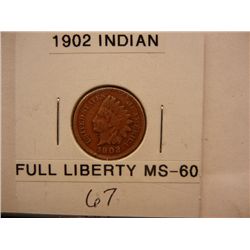 1902 Indian Head Cent