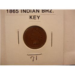 1865 Indian Head Cent