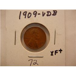 1909 VDB Lincoln Wheat Cent