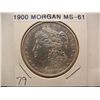 Image 1 : 1900 Morgan Dollar
