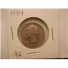 Image 1 : 1934 Washington Quarter
