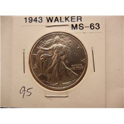 1943 Walking Liberty Half Dollar