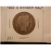 Image 1 : 1902-S Barber Half Dollar