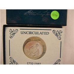 1982 George Washington 90% Silver Comm. Half Dollar