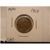 Image 1 : 1913 Buffalo Nickel, Good Date