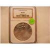 Image 1 : 1998 American Silver Eagle, .999 Fine Silver, 1 Troy Oz., Graded by NGC MS69