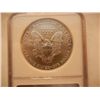 Image 2 : 2002 American Silver Eagle, .999 Fine Silver, 1 Troy Oz., Graded by NGC MS69
